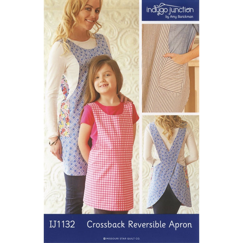 Crossback Reversible Apron Pattern Amy Barickman Indygo Junction