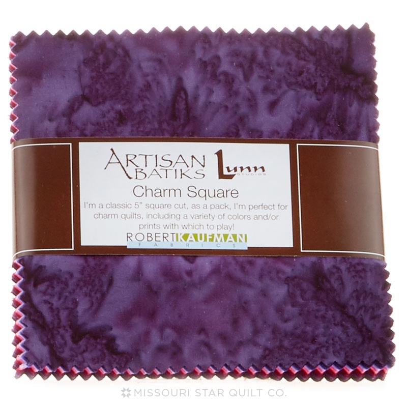 Artisan Batiks - Prisma Dyes Plum Perfect Charm Pack