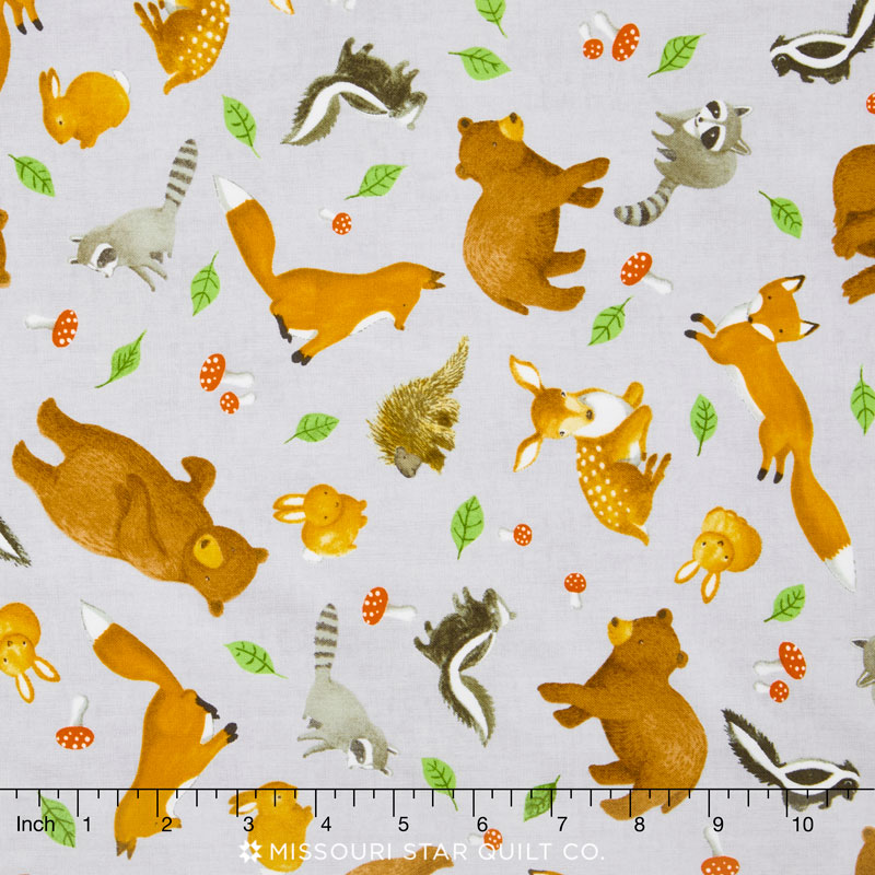 Forest Friends - Pebble Yardage - Ingrid Slyder - Moda Fabrics ...