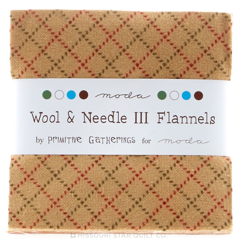 Wool and Needle Flannels III Charm Pack 