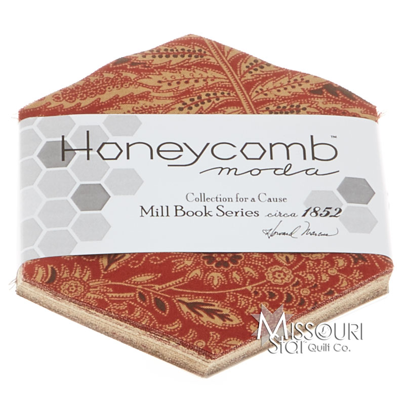 collections-for-a-cause-mill-book-series-c-1852-honeycomb-howard-marcus-moda-fabrics