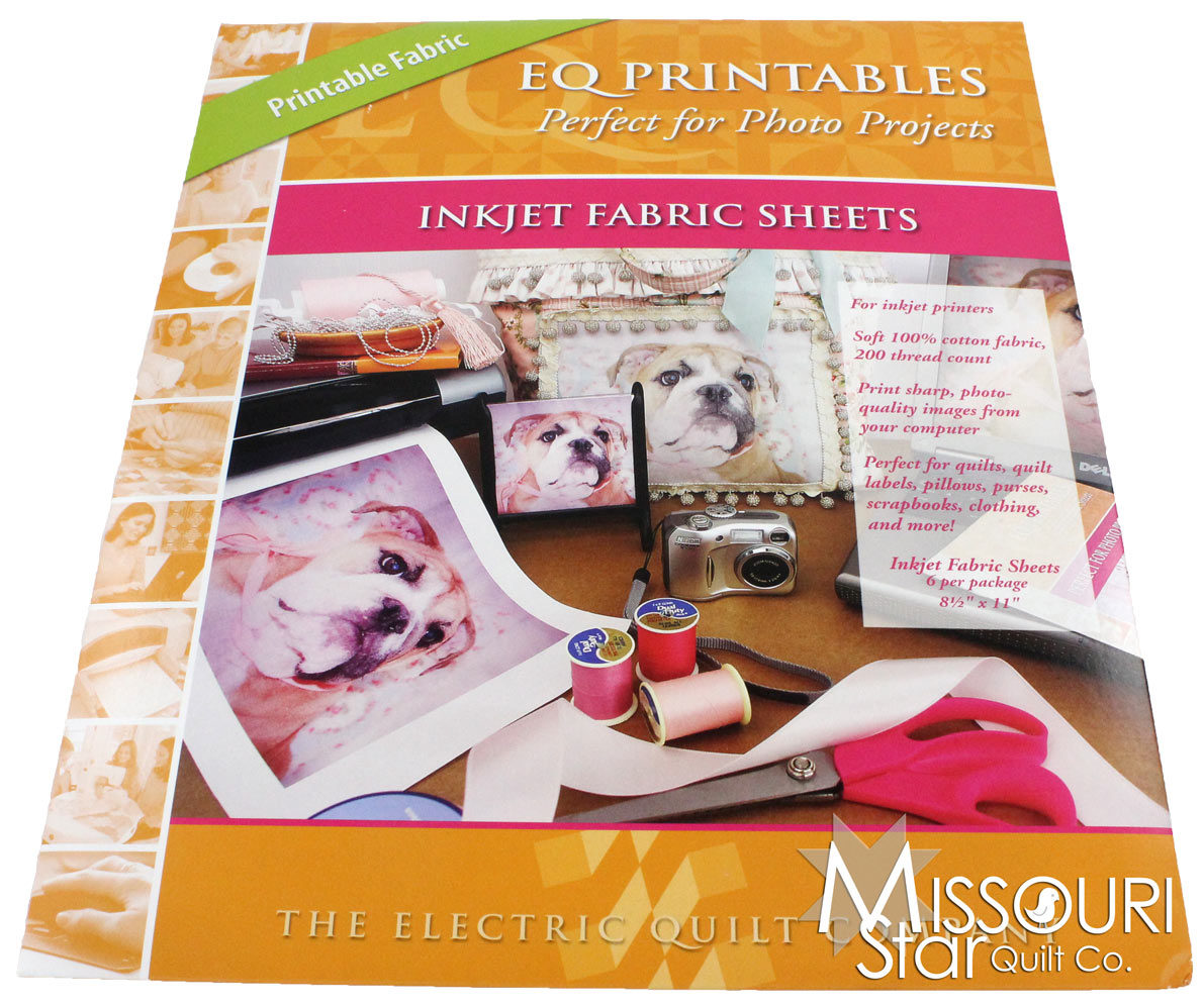 EQ Printables Inkjet Fabric Sheets Electric Quilt Company — Missouri