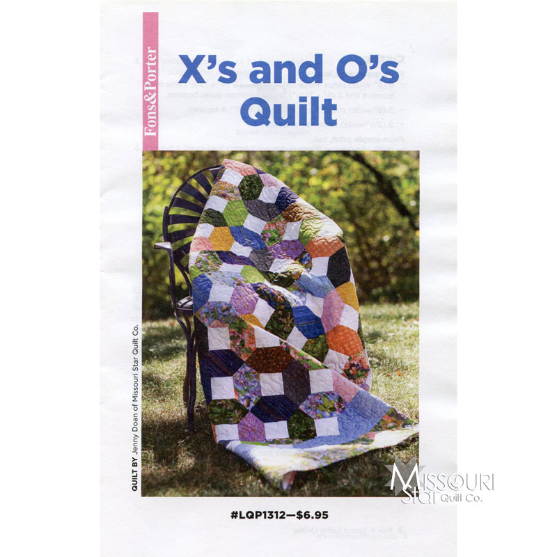 X S And O S Quilt Block Pattern