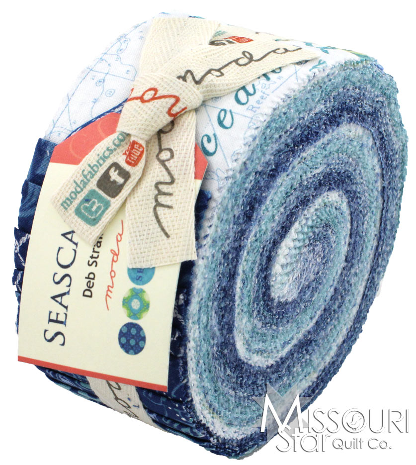 Seascapes Jelly Roll Deb Strain Moda Fabrics — Missouri Star Quilt Co.