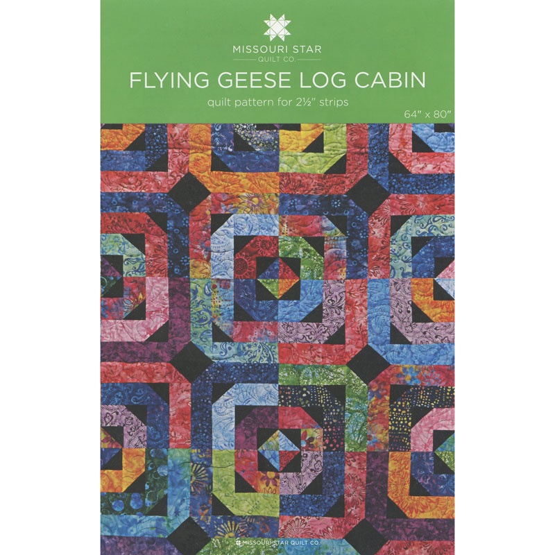 Flying Geese Log Cabin Quilt Pattern by MSQC - MSQC - MSQC Missouri Star Quilt Co.
