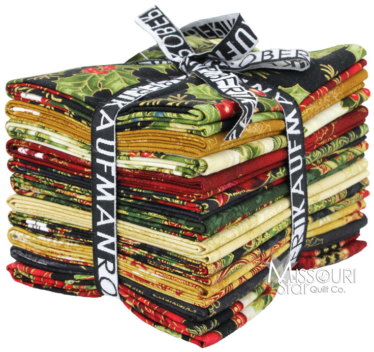 Holiday Flourish - Christmas Eve Fat Quarter Bundle - Robert Kaufman ...