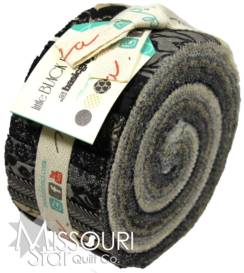 Little Black Dress Jelly Roll BasicGrey Moda Fabrics