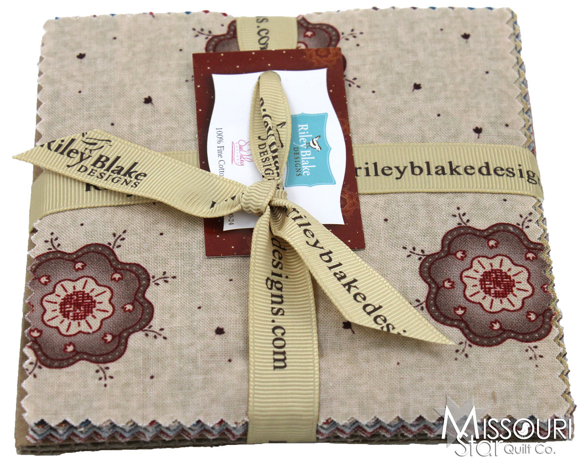Prairie Rose Charm Pack Sue Daley Designs Riley Blake — Missouri