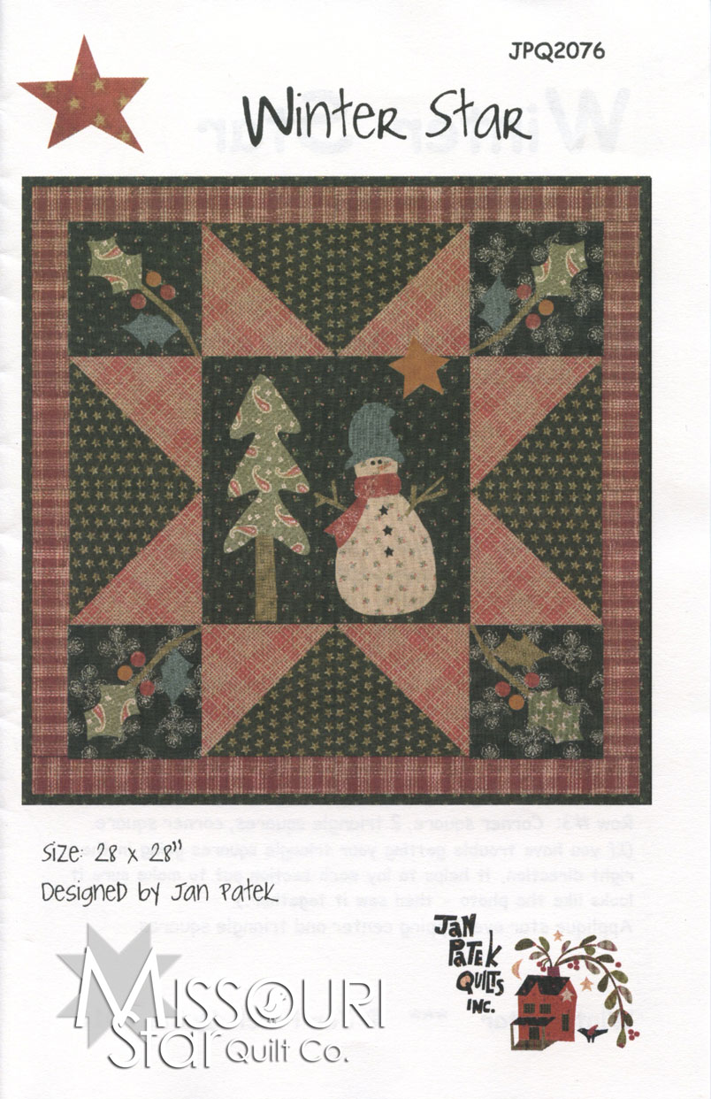 Winter Star Pattern - Jan Patek Quilts — Missouri Star Quilt Co.