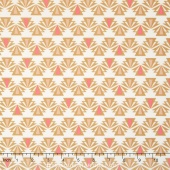 Fragmental - Salmon Aztec Yardage