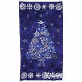 Stonehenge Blue Tree Starry Night Wall Hanging Kit with Lights