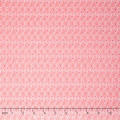 Basically Hugs - Hearts Pink Yardage