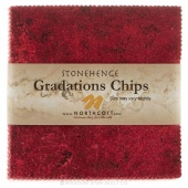 Stonehenge Gradations Brights - Hibiscus Chips