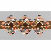 Fragmental - Salmon Aztec Panel