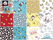 Peanuts All Stars Fat Quarter Bundle - Quilting Treasures - Quilting Treasures Missouri Star ...