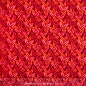 Fancy Flannel - Intrigue Berry Leaves Chili Yardage