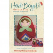 Nesting Matryoshka Dolls Whimsy Softie Kit