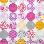 Kimono Garden - Yo Yo's White Yardage