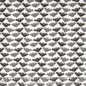 Midnight Masquerade - Bat Brigade Moonlight Yardage