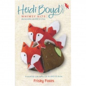 Frisky Foxes Whimsy Softie Kit