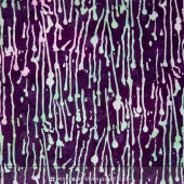 Blossom Batiks - Paint Drips Phlox Yardage