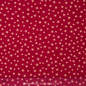 Wrapped in Joy - Stars Red Yardage