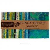 Tonga Treats Batiks - Lagoon Charm Pack