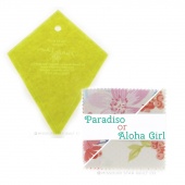 Little Piece of Paradise - 1 Template and 1 Mini Charm