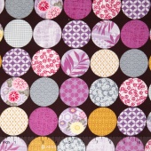 Kimono Garden - Yo Yo's Dark Brown Yardage