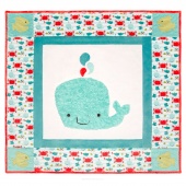 Wallie the Whale Applique Cuddle Kit