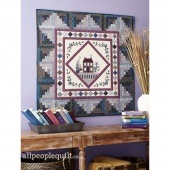 Little House on the Square Quilt Kit Backing