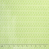 Basically Hugs - Hearts Light Green Yardage